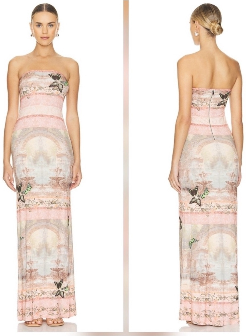 Alice and Olivia Versailles Strapless Dress - Picture 2 of 5